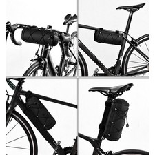 Sacoche de guidon v??lo 600D Oxford imperm??able taille compacte avec bandouli??