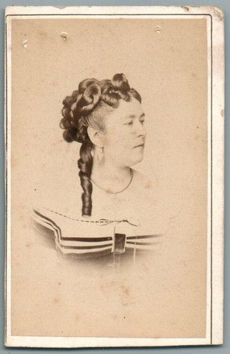 Cdv 1870 femme portrait - 1870,