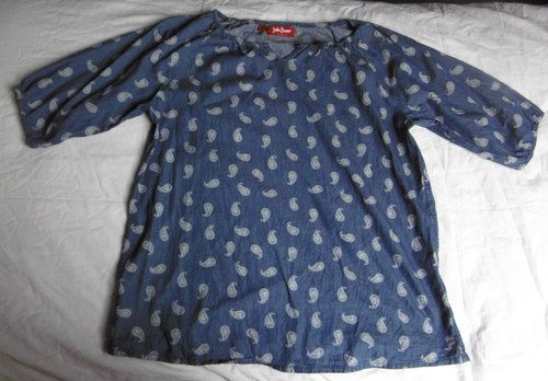 Belle tunique bleu jean - jean, a