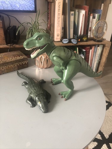 Lot playmobile dinosaure rex - dinosaure, t-rex