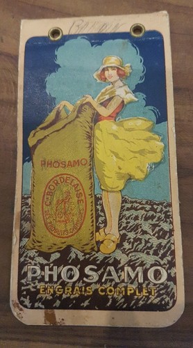 Ancien carnet publicitaire - ancien,