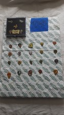 Lot de  20 Pin's sans attaches thème les mongolfieres plus un coffret
