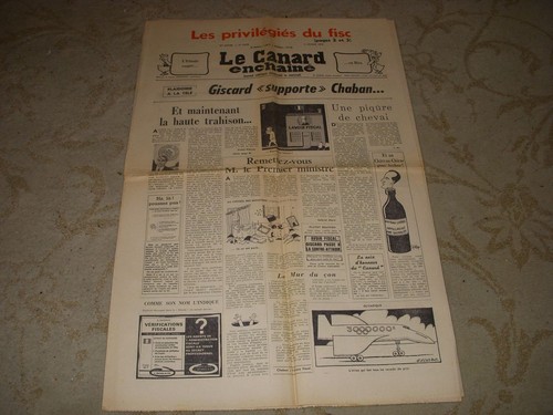 Canard enchaine 2676 - canard,