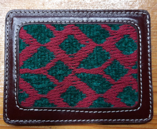 Porte carte cuir véritable - en,