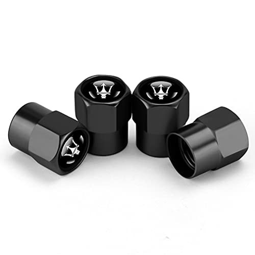 Fit maserati stem cap - stem, 4pcs