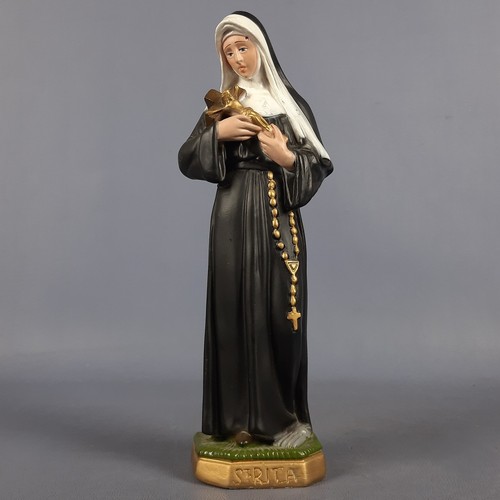 Statue santa rita plâtre - statue,