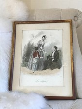 1 ⚜ Ancien Tableau Le