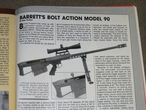 Guns ammo test barrett - &,
