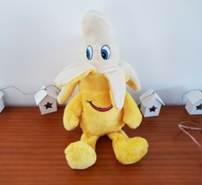 Peluche Doudou Banane jaune
