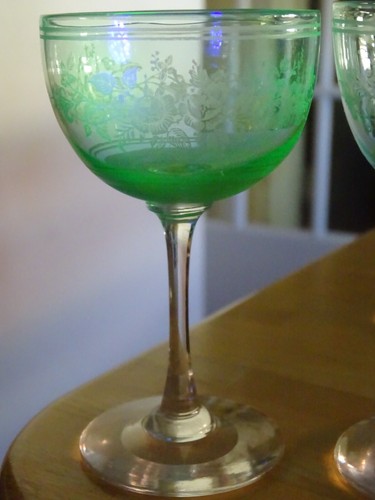Anciens verres vin - 4,