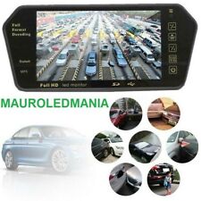 Moniteur Tactile Auto Miroir Rétroviseur LCD De 7 Pouces Bluetooth MP5 MP3 PV