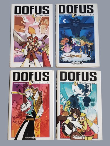 Lot livres manga dofus - 4,