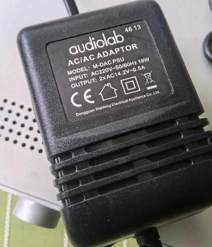 Audiolab dac psu 9pin - 9pin, 14.2v