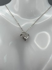 Collier en zirconium argent