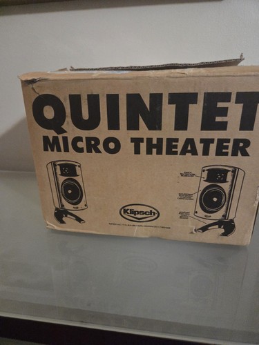 Quintet klipsch micro - quintet, 2.0