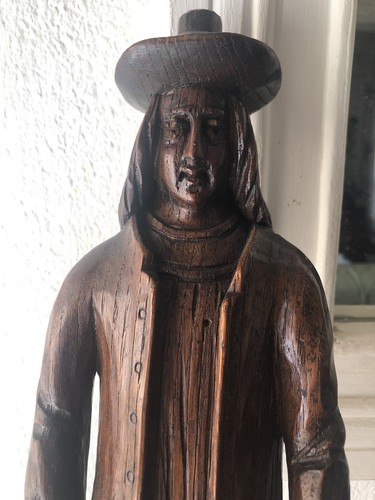 Ancienne statuette bois - ancienne,