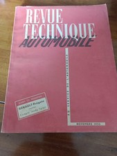 Revue Technique Novembre 1953