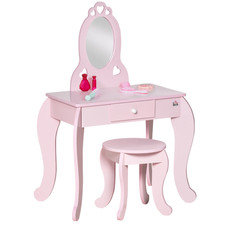 Coiffeuse Enfant Girly Cœur