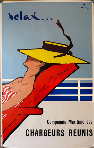 Gruau rene relax poster - rene,