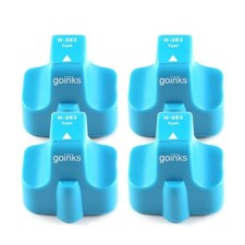 4 Cyan Cartouches d'encre pour