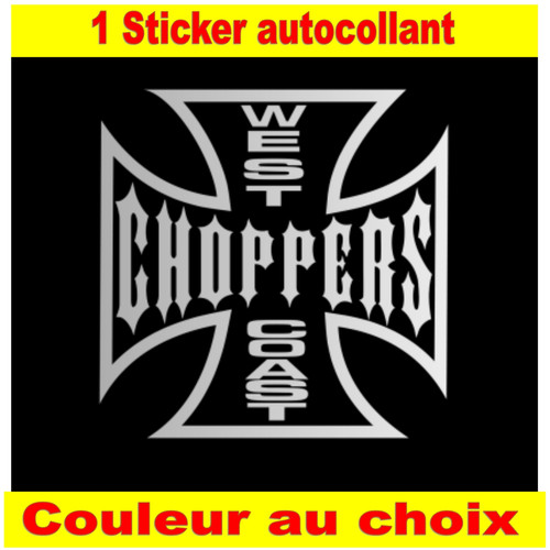Sticker autocollant west coast - autocollant,