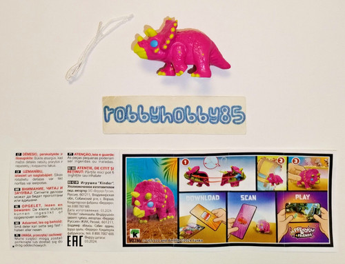 Vq286 tricératops carte bpz - vq286, carte/bpz