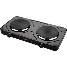 Plaque cuisson électrique 2 feux 2000W Triomph ETF1523 Noir 46x23.5x6.1cm