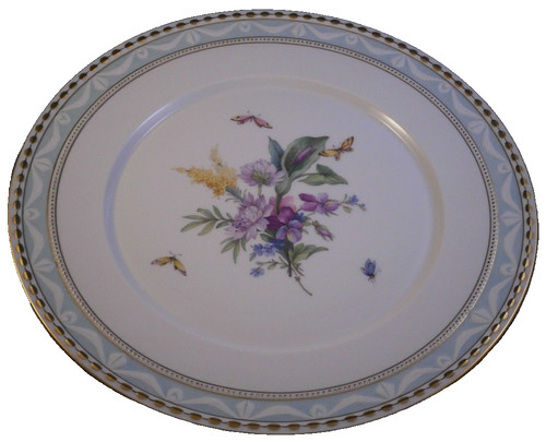 Superbe assiette gourmet kpm - superbe,