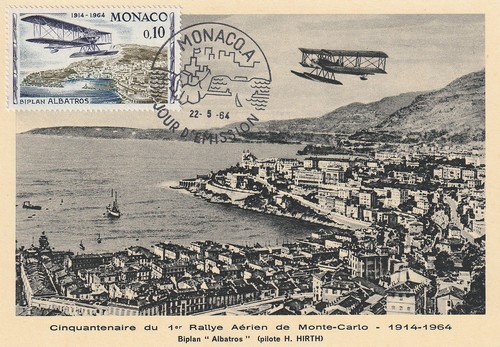 Carte 1er jour monaco - carte,