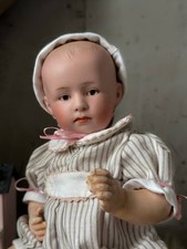 Bébé Heubach Poupée en Porcelaine Ancienne