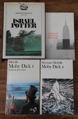 Herman melville lot de 4 - herman,