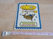 Autocollant ESSO - Opération animaux en péril