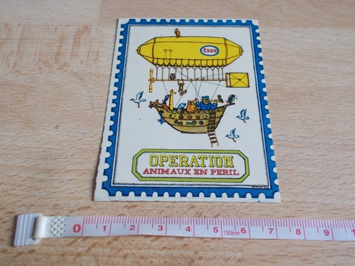 Autocollant esso opération - autocollant,