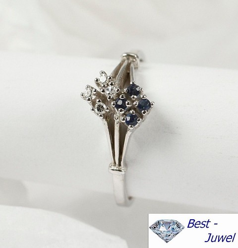 Bague ludique blanc 585 - bague,