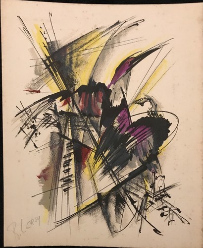 Lersy lithographie originale - lithographie,