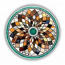 30 " Marbre Table Haut Demi