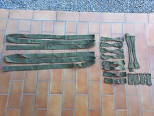 Lot de morceaux de sangles de