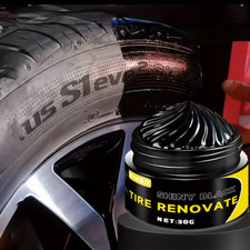 Tire shine wax - tire,