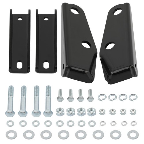 Rear shock relocation - shock, brackets