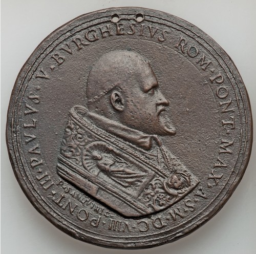 1608 dated vatican medal - medal,