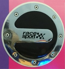 STICKER TRAPPE ESSENCE CHROME CARBONE  Ø155mm I