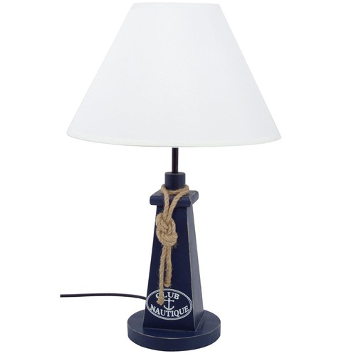 Lampe phare maritime bleu - , 48