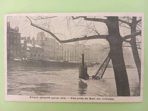 Cpa paris inondations - cpa,,