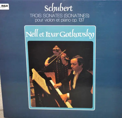 Schubert trois sonates pour - lp,
