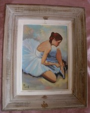 Peinture huile sur toile