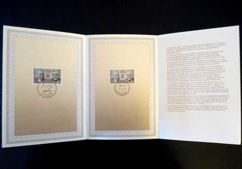 France encart fdc yvert - fdc,
