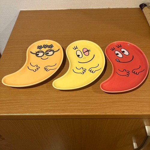 Barbapapa plate set 3 - barbapapa, of
