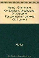 Mémo : Grammaire