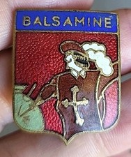 Insigne marine , dragueur Balsamine  1944-1960