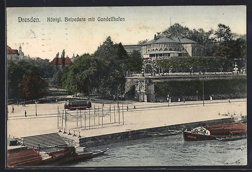 Carte postale dresde - carte,